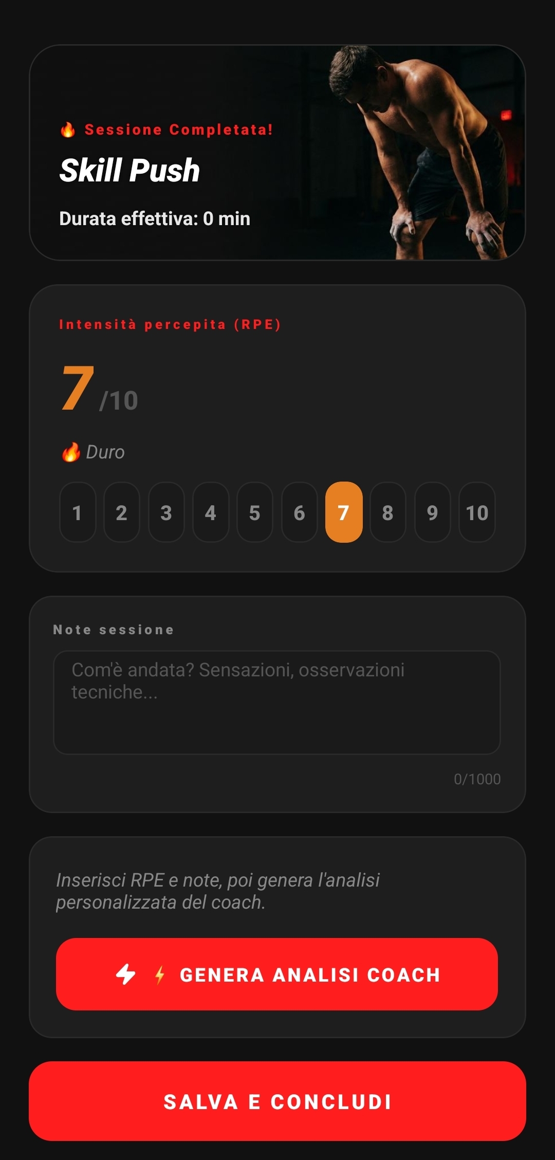 Calisthenics eXperience — Feedback AI sugli allenamenti