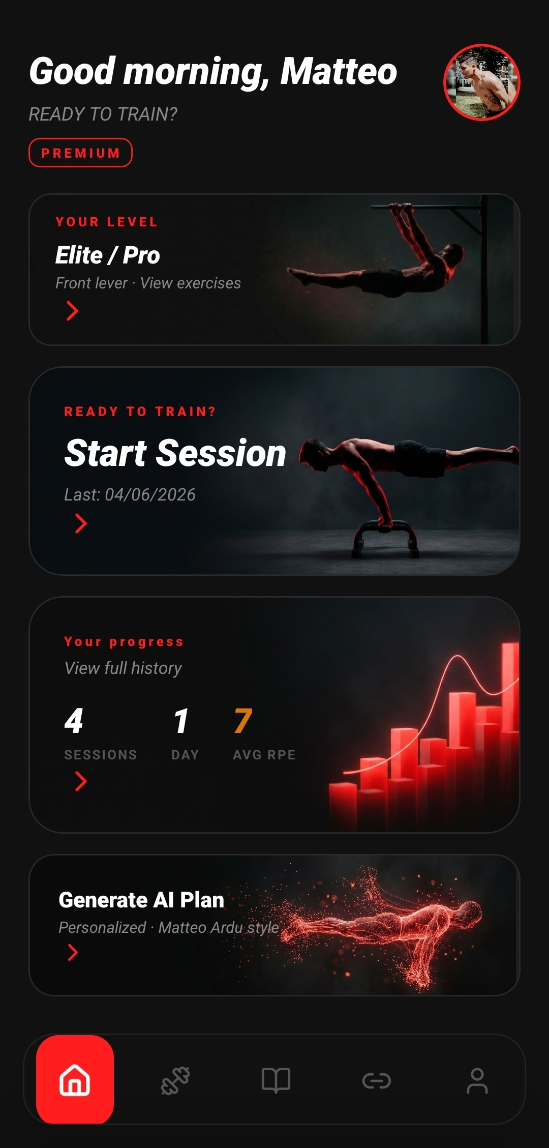 Calisthenics eXperience — Smart Home